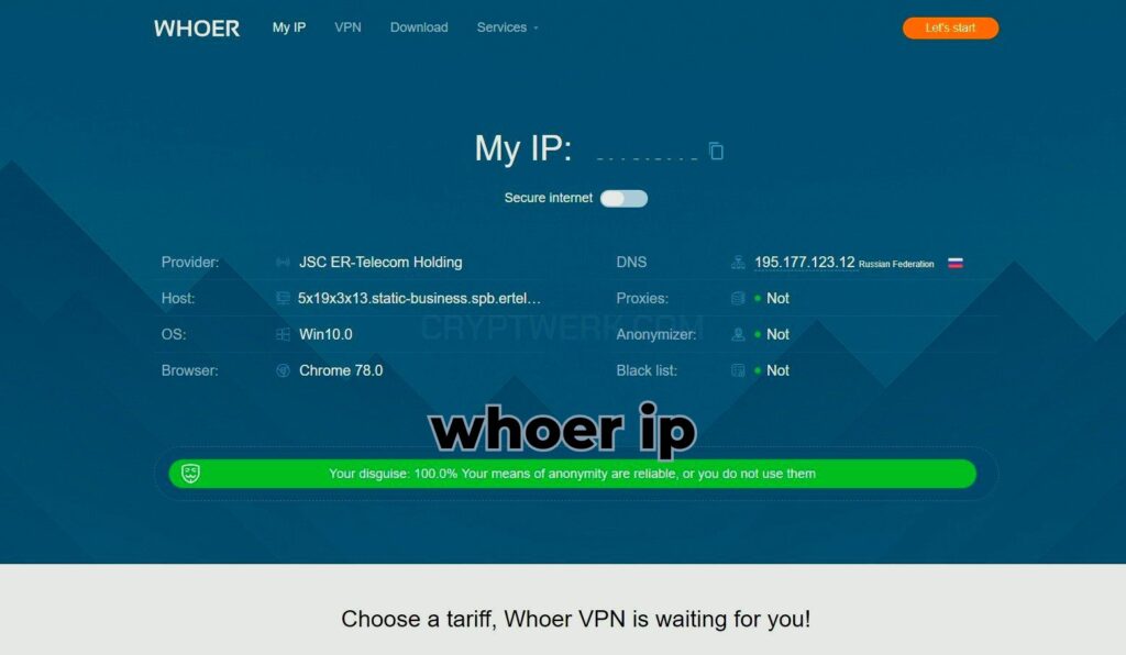 whoer ip